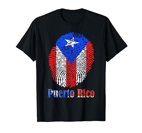 Bandera de Puerto Rico, Boricua, Nuyorican, Orgullo Puertorriqueño Camiseta