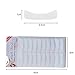 Kalolary 200PCS Eyeshadow Shields Eyelashes Pad, Disposable Eyeshdow Stencil Eyeliner Patches Tape Makeup Stencils For Eyelash Extensions/Perming/Tinting Makeup