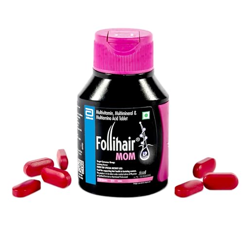 Image of Follihair MOM Multivitamins,Multimineral & Multiamino for Lactating Women 30 Tablet (Pack of 1)