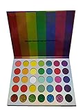 ABELYN Rainbow Eyeshadow Palette High Pigment 35 Shades Matte Shimmer Eye Shadow Pallet Glitter Make