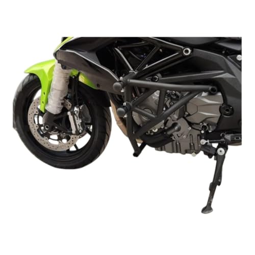 Barre crash moto et protecteur cadre pour éviter les fissures