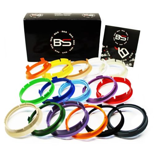 Anelli Di Centraggio da 60.1 a 58.1 in Plastica per Cerchi in lega Cerchioni Kit composto da 4 pezzi