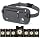 VENTURE 4TH RFID Money Belt for Travel with RFID Blocking Sleeves – Slim Hidden Travel Wallet & Passport Holder for Men & Women, Lightweight Anti-Theft Pouch to Protect Cash, Cards & Documents - Gray