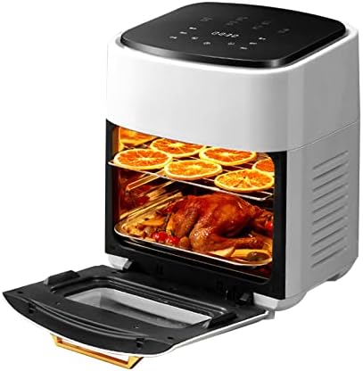 Air Fryer Oven, 16 Quart Airfryer Toaster Oven, 10-in-1 Digital Rotisserie Dehydrator Fryers Combo with Racks, 1400W Oil-less Air Fryer Combo With 4 Accessories