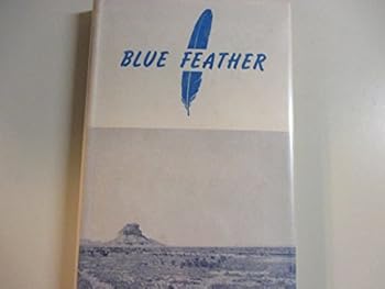 Hardcover Blue Feather Book