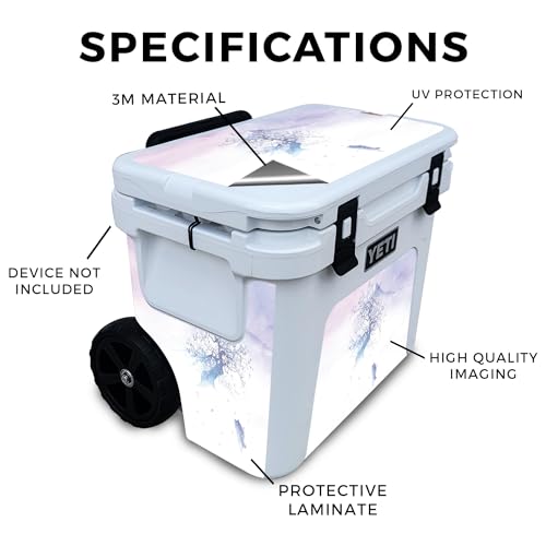 Image of Skin Compatible with Yeti Roadie 32 Wheeled Cooler - Long Way to Fuji - Premium 3M Vinyl Protective Wrap Decal Cover - Easy to Apply | Crafted in The USA by MightySkins