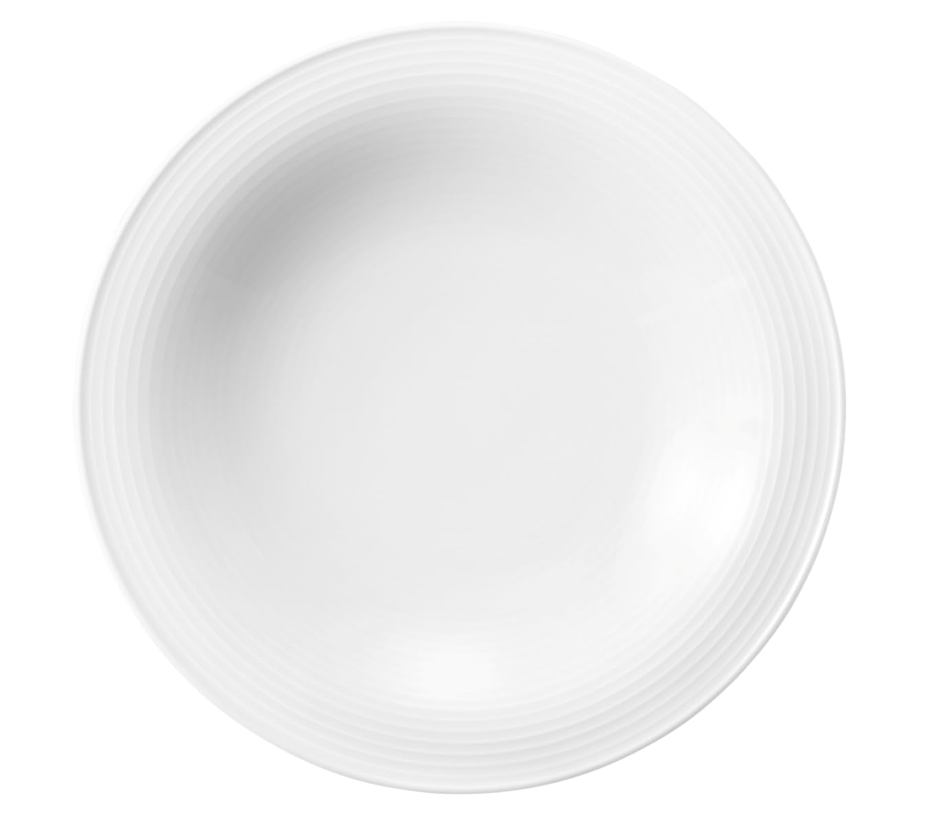 SELTMANN WEIDEN Tafelservice 12-teilig BT - Beat - Form: Rund mit Rillenrelief - moderner Stil - Weiß