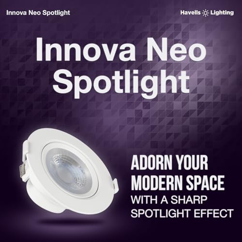 Image of Havells Innova Neo 6 Watt Spot Light (Natural White) 4000K