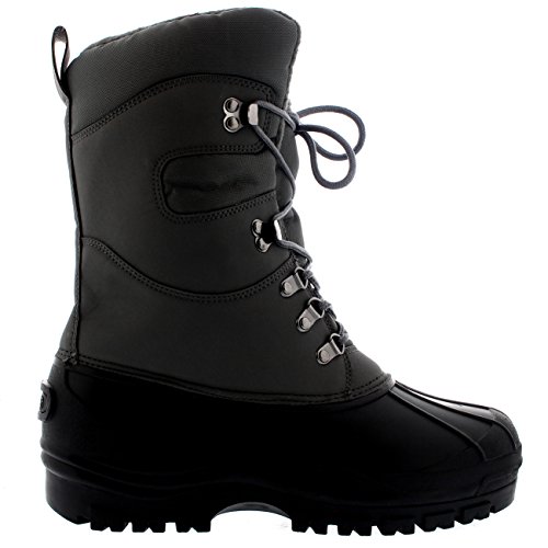 Image of POLAR Mens Snow Hiking Mucker Duck Grafters Waterproof Saftey Thermal Boots