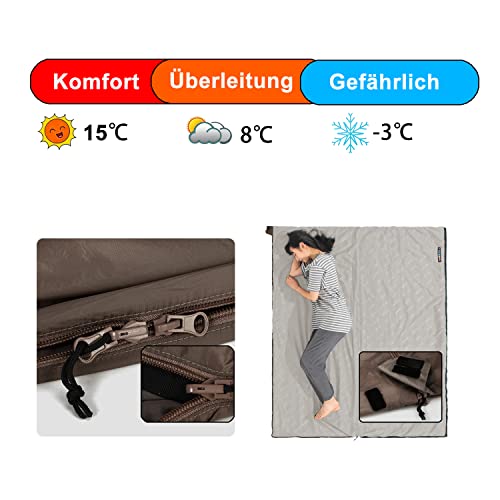 Naturehike Sacco a pelo ultraleggero estivo a