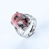【Servicio íntimo】Estamos comprometidos a brindar a los clientes una buena experiencia de compra. Nuestros anillos de plata abiertos ajustables tienen una forma hermosa y están disponibles en una variedad de estilos, lo que brinda a los clientes más opciones. Al mismo tiempo, la satisfacción del cliente es nuestra misión, si tiene alguna pregunta, no dude en contactarnos, ¡nuestro equipo profesional de servicio al cliente le responderá dentro de las 24 horas!