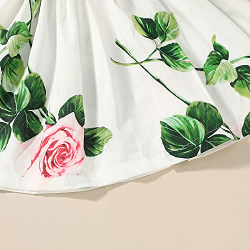 Image of Toddler Girls Tutu Dresses Cute Casual Short Sleeve Dress for Summer Daily Home School Party 2-8T
