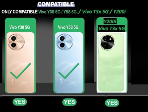 Image of Bintage Cute Fun Ball | Taddy Cartoon 3D Smiley Coffee Cup | Milk Donut | Full Camera Protection Back Cover Compatible for Vivo V2343 / Vivo Y38 5G - Brown