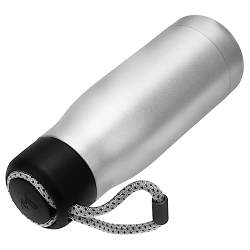 Kisangel 1pc Stainless Steel Insulation Jug Kettle for Outdoor Sports Biking and Fitness Keeps Beverages for Water Tea and Juice Silver