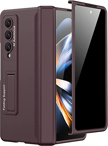 Coque Samsung Z Fold 4 avec film de confidentialité anti-espion et béquille