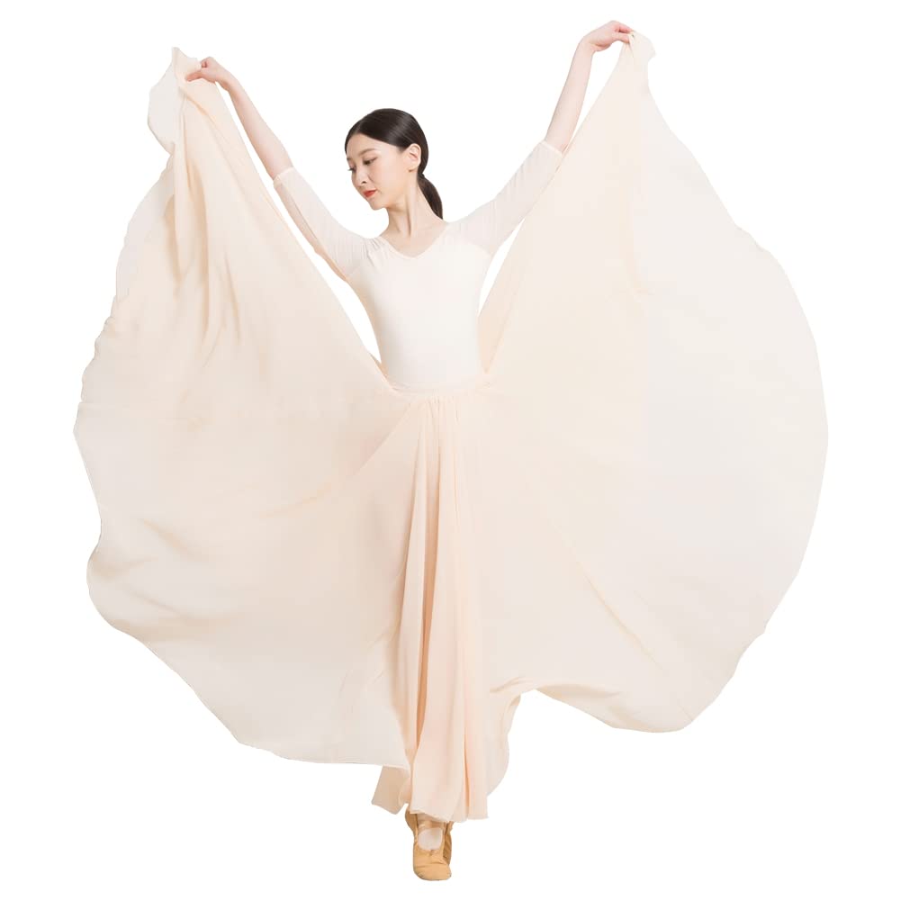 ROYAL SMEELA Vestido Danza Contemporanea Mujer Adulto Maillot Ballet Falda 720 Grados