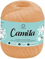 Linha para Crochê Camila 125 metros