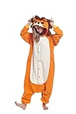 Zinuods Women Men Adult Lion Animal Onesies Costume Pajamas for Adults and Teens XL