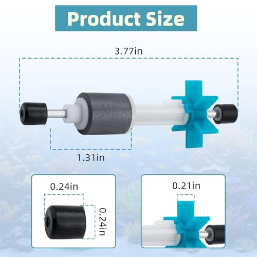 Image of PRIM200B 200b Impeller Assembly for Marineland Penguin 200 Filter