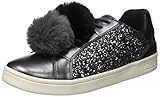 Gris Geox J DJROCK GIRL D Zapatillas Niñas, Gris (Dk Grey C9002), 32 EU