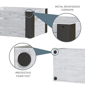 Set of 3 Wooden Crates - Rustic Home Decor, Wooden Nesting Crates, Storage Boxes, White Set of 3 Wooden Crates Rustic Home Decor Wooden Nesting Crates Storage Boxes White