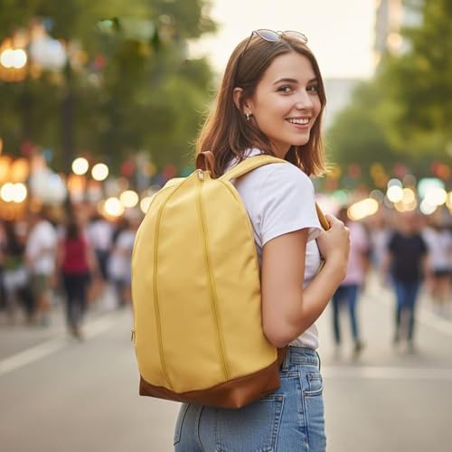 Mochila de plátano ergonómica que soluciona el desorden escolar 3