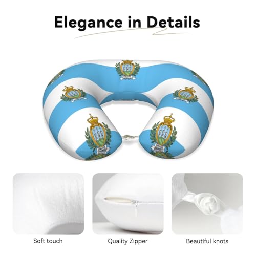 Almohada de Viaje Cervical con Relleno de Poliester miniatura 4