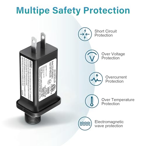 Replacement LED Transformer for Christmas String Light Inflatable Decorations