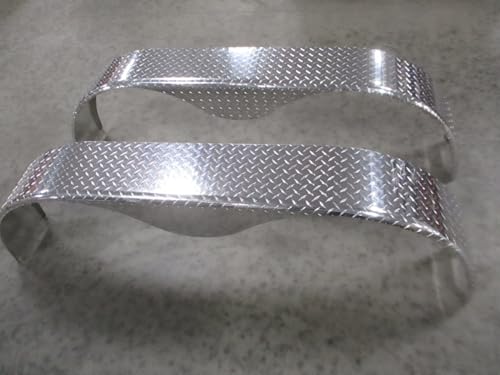 CTW Tandem Aluminum Teardrop Tread Plate Cargo Trailer...