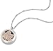 Leaf of Serenity Essential Oil Diffuser Necklace - Aromatherapy Jewelry - Hypoallergenic 316L Surgical Grade Stainless Steel, 20.8