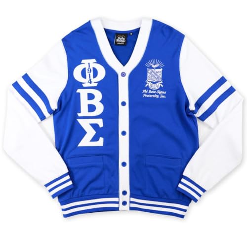 Phi Beta Sigma M6 Cardigan Royal Blue