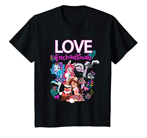 Enfant T-shirt Enchantimals Enfant, Officiel, LOVE T-Shirt Cover