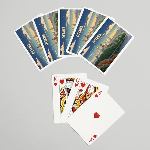Juego de Cartas Póker Ottawa Ontario 52 Cartas miniatura 7