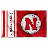 College Flags & Banners Co. Nebraska Cornhuskers Volleyball 3x5 Grommet Flag