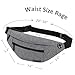 MAXTOP Large Crossbody Fanny Pack Belt Bag with 4-Zipper Pockets Gifts for Enjoy Sports Festival Workout Traveling Running Casual Hands-Free Wallets Waist Pack Phone Bag Carrying All Phones