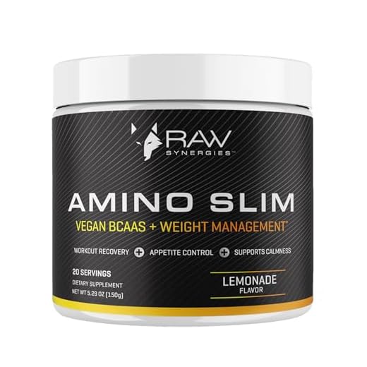 Amino Slim - Slimming BCAA Weight Loss Drink for Women, Vegan Amino Acids & L-Glutamine Powder for Post Workout Recovery & Fat Burning | Daily Appetite Suppressant, Metabolism Booster & Stress Relief