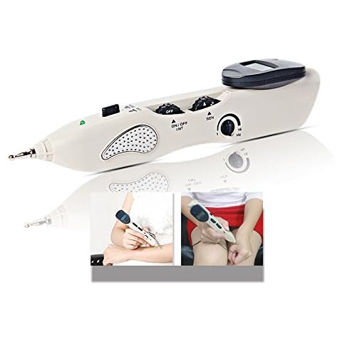 zinnor Electronic Acupuncture Pen Device Acupuncture & Moxibustion Pen Massage Pointer Muscle Stimulator Device Cover