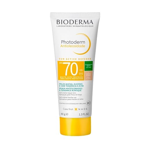 BIODERMA Protetor Solar Facial Photoderm Antioleosidade FPS70 Cor 1 Muito Claro 40g