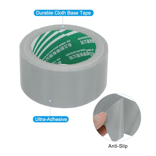 PATIKIL Pickleball Court Tape 2 in x 66ft, 2Pcs Pickleball Court Marking Kit for Indoor/Outdoor Tennis Volleyball Badminton Court, Silver Gray - Image 4