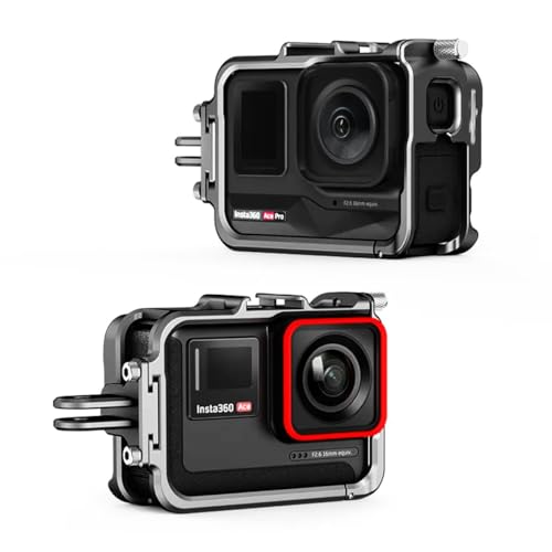 Image of Protective Metal Frame Case for Insta360 Ace /Ace Pro /Ace Pro 2 Action Camera Accessories (Metal Frame case for Insta360 Ace /AcePro) No Action Camera Included
