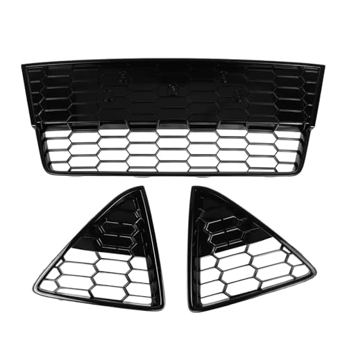 Caches phares antibrouillard avant en nid d'abeille pour Ford Focus MK3 Break 2012-2014
