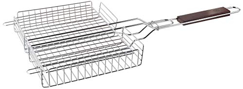 Outset Rosewood Handle Grill Basket
