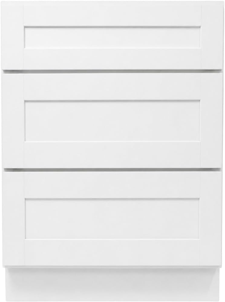 Design House Brookings Kitchen Base Cabinet, 24", White