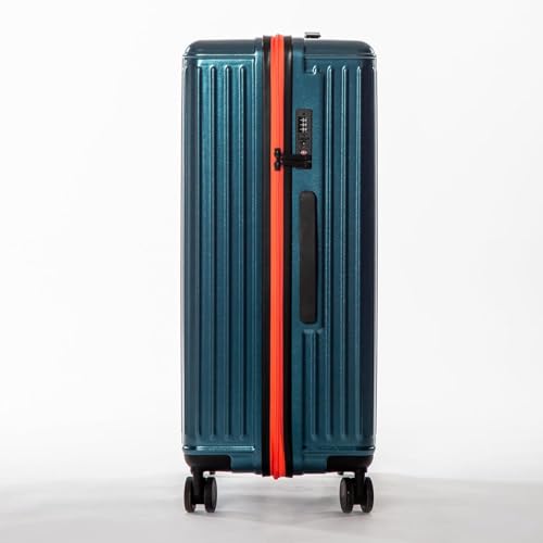 Image of Hard Polycarbonate Luggage Trolley Bag | 8 Wheels 360 Double Spinner Suitcase with Coffee Holder & Mobile Stand | 5 Years Warranty (Nebula Bay, Set of 3 (Cabin+Medium+Large) (54+64+74 cm))