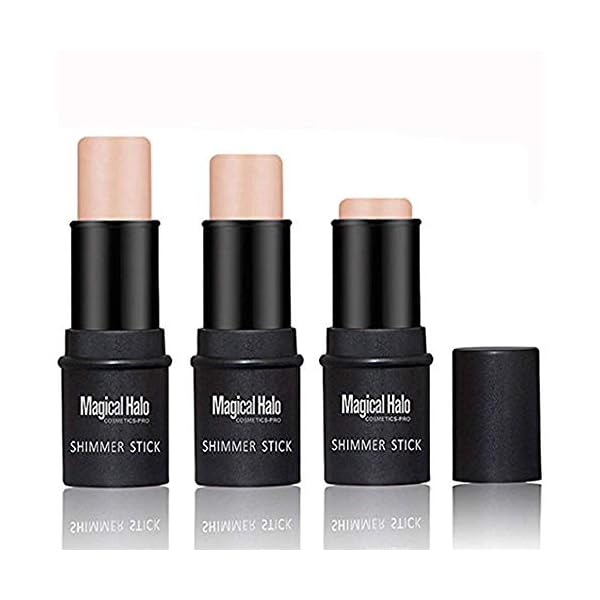 Highlighter Stick, NICEFACE Shimmer Cream Powder Waterproof Light Face Cosmetics ( 2 colors )