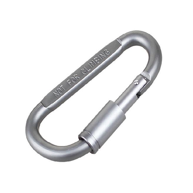 Camping Equipment Aluminum Carabiner Hunting Survival Kit Lock Mountain Travel Accessories (1 pc) (B0DG21LRH7) Amazon Price History, Amazon Price Tracker