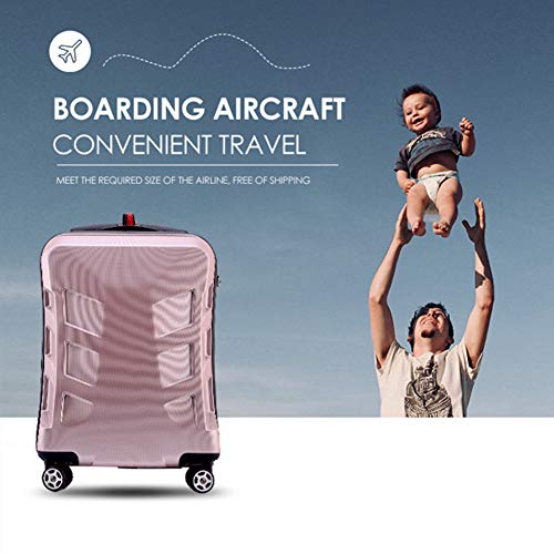 Hbiao Children's Luggage Suitcase, Kid's Riding Box Suitcase, Student Trolley Boarding Suitcase, Skateboard Trolley, Large-Capacity Travel Suitcase,Green #TOP2