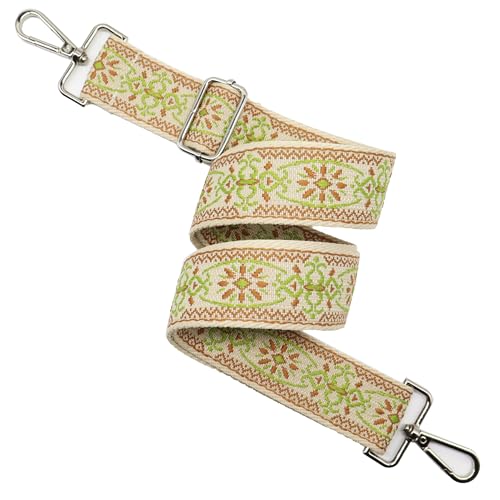 Image of LEMEDE Purse Strap Replacement Crossbody Wide Shoulder Strap Adjustable Canvas Straps Handbag Strap Replacement Belts