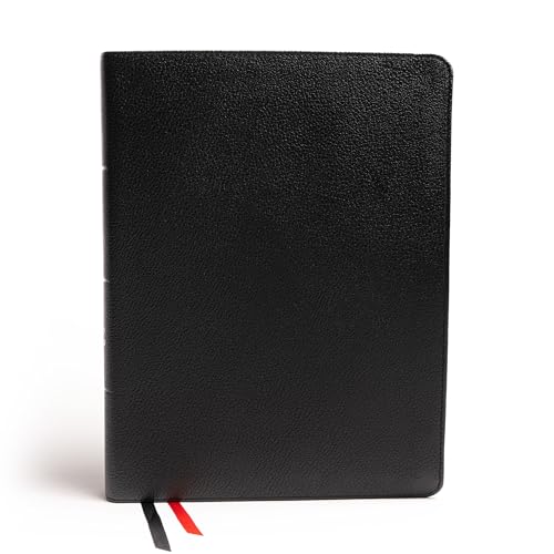 Image of NASB Tony Evans Study Bible, Black Genuine Leather, Indexed, Black Letter, Study Notes and Commentary, Articles, Videos, Charts, Easy-to-Read Bible Karmnina Type