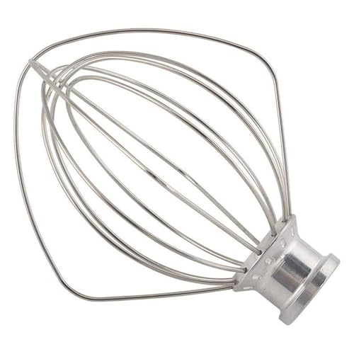 Batidor K45WW para KitchenAid de acero inoxidable accesorio de varillas para amasadora cabezal móvil 6